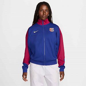 Жіноча Куртка Nike FC Barcelona Dri-Fit Academypro Anthm Jkt K Home synthetic.ua - Фото 1