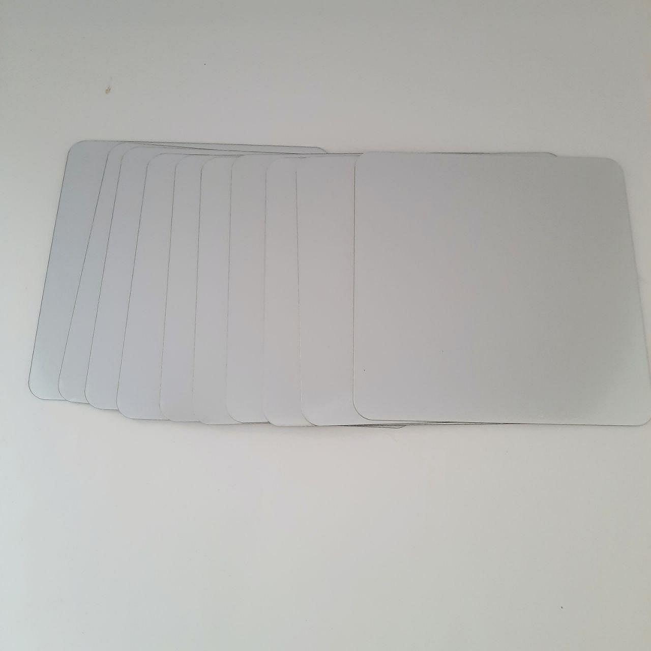 Наклейка на стену зеркальная акрил плитка 15 серебро набор 10 штук декор 8590, фото №4 Наклейка на стену зеркальная акрил плитка 15 серебро набор 10 штук декор 8590, фото №4