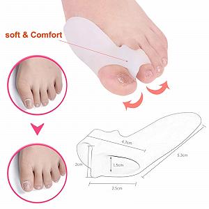 Роздільник для пальців ніг з гелевим захистом 2 шт. synthetic.ua - Фото 1