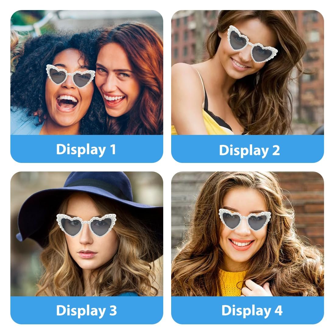 Сонцезахисні Окуляри HAZMA Серце Перламутр, A, фото №6
