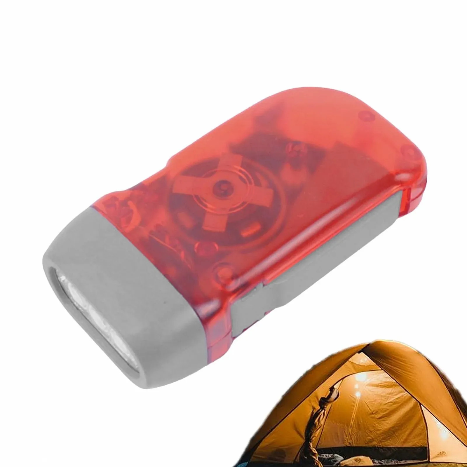 Ручний ліхтар з регулюванням яскравості з ручним приводом для кемпінгу, подорожей та пригод, фото №1 Ручний ліхтар з регулюванням яскравості з ручним приводом для кемпінгу, подорожей та пригод, фото №1