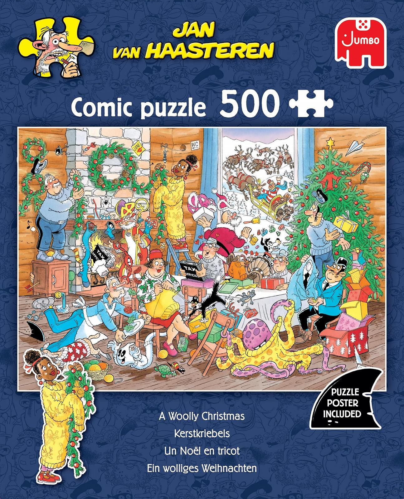 Пазл Jan van Haasteren Christmas Trellis 500 елементів, фото №4