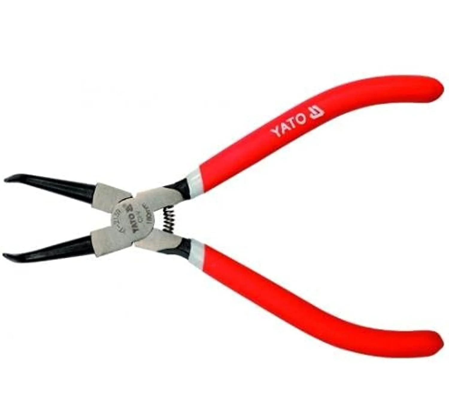 Кліщі внутрішні вигнуті Yato 180 мм CRV50, фото №1
