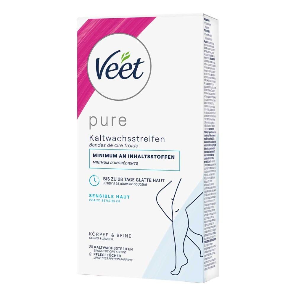 Смужки для депіляції Veet Sensitive 20 шт, фото №3