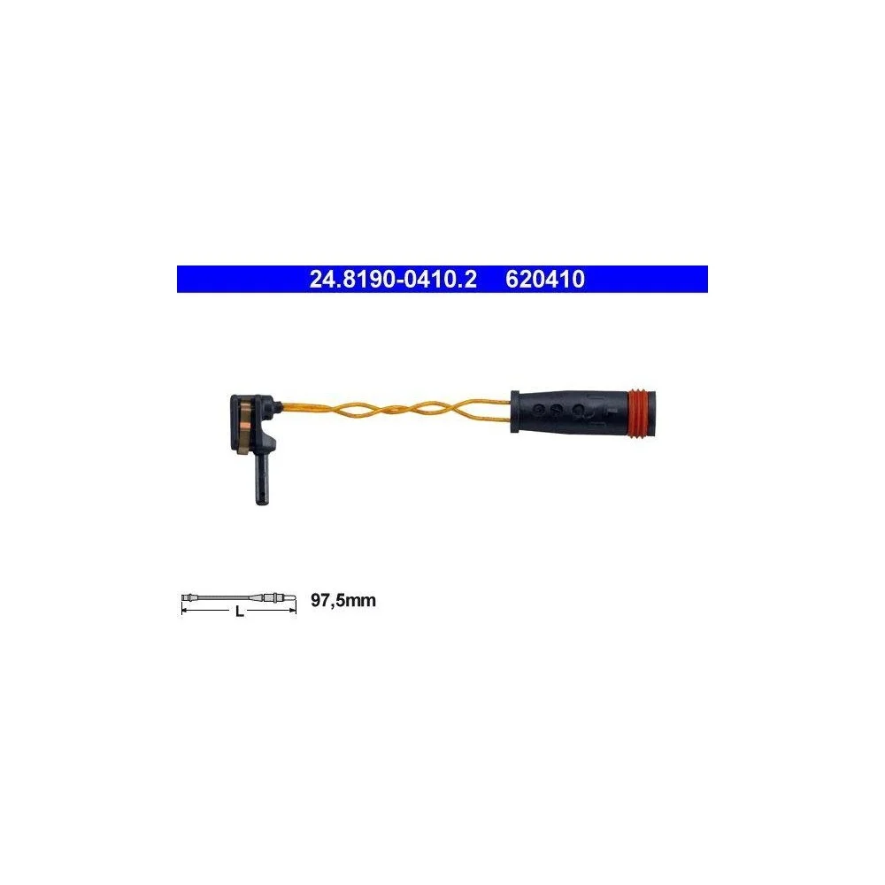 Датчик износа тормозных колодок ATE 24.8190-0410.2 для MERCEDES-BENZ MAYBACH, фото №1