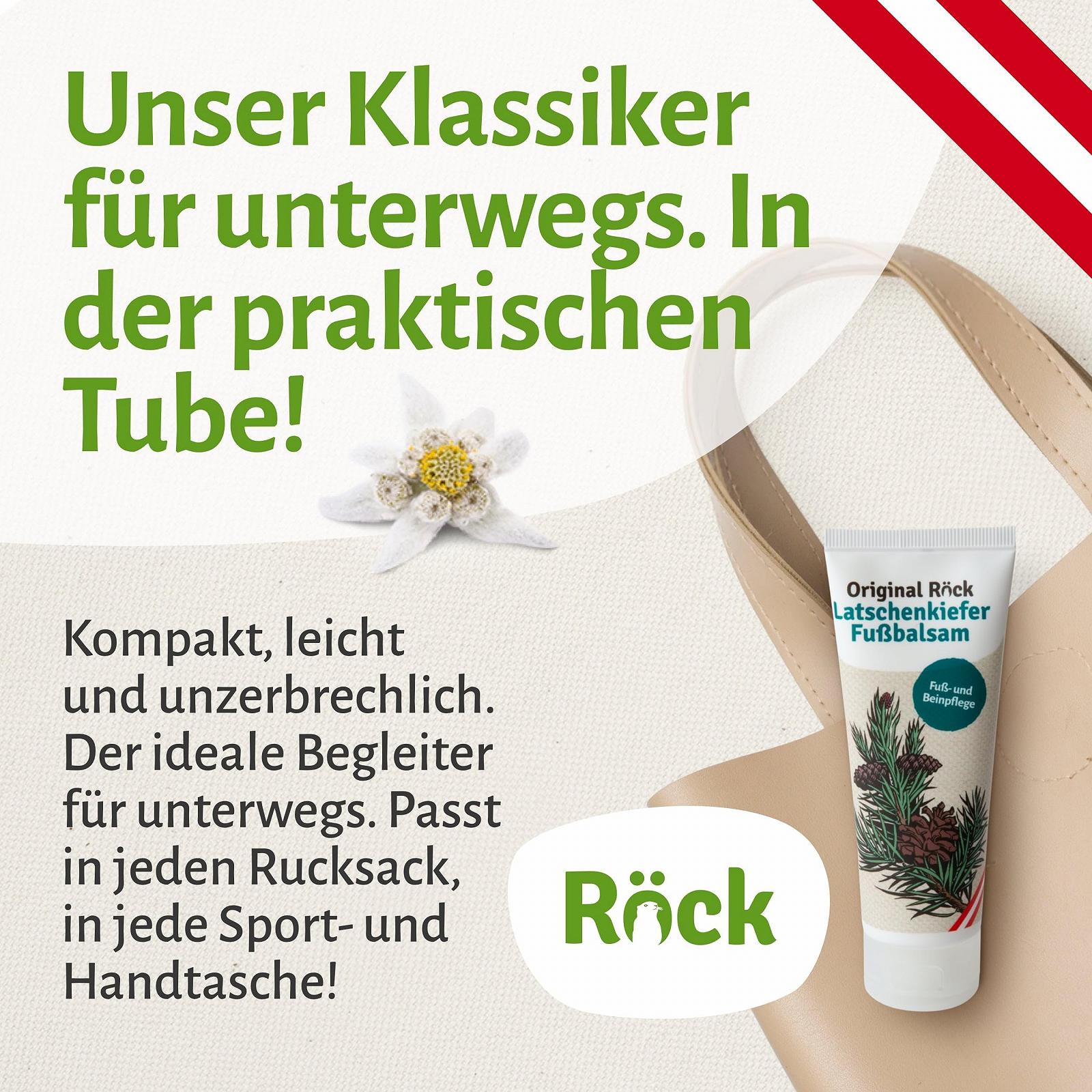 Бальзам для ніг Original Röck Mountain Pine освіжаючий живильний у тюбику, фото №5