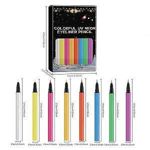 Підводка для очей Rainbow Гель Пігментований Набір різних кольорів synthetic.ua - Фото 1