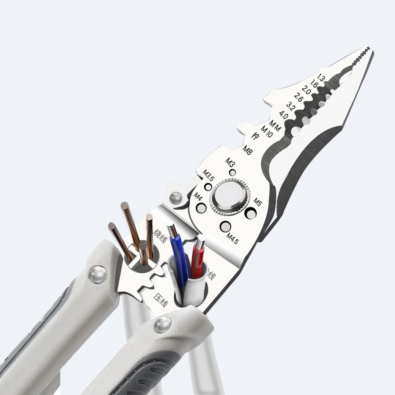 Многофункциональный стриппер из нержавеющей стали с нескользящей ручкой, фото №2