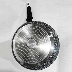 Купить Сковорода UNIQUE UN-5134 22 см темный гранит - Фото 1 Сковорода UNIQUE UN-5134 22 см темный гранит - Фото 1