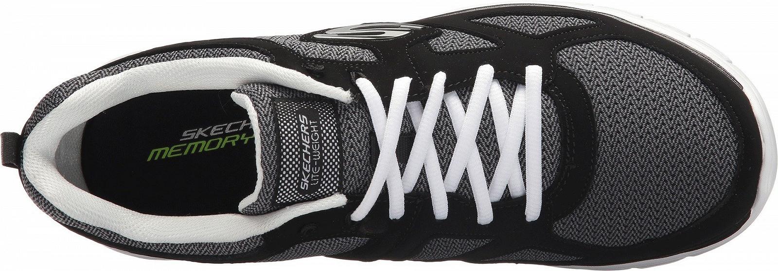 Кроссовки Skechers Track-Bucolo 52630-BKW, мужские, черные, EU 42 (UK 7.5), фото №2