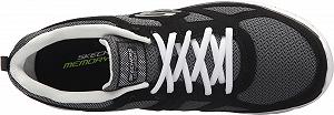 Кроссовки Skechers Track-Bucolo 52630-BKW, мужские, черные, EU 42 (UK 7.5) synthetic.ua - Фото 1