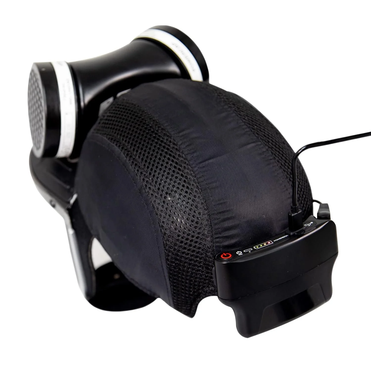 Повнолицева маска-респіратор JSP Powercap Active IP Black, фото №3