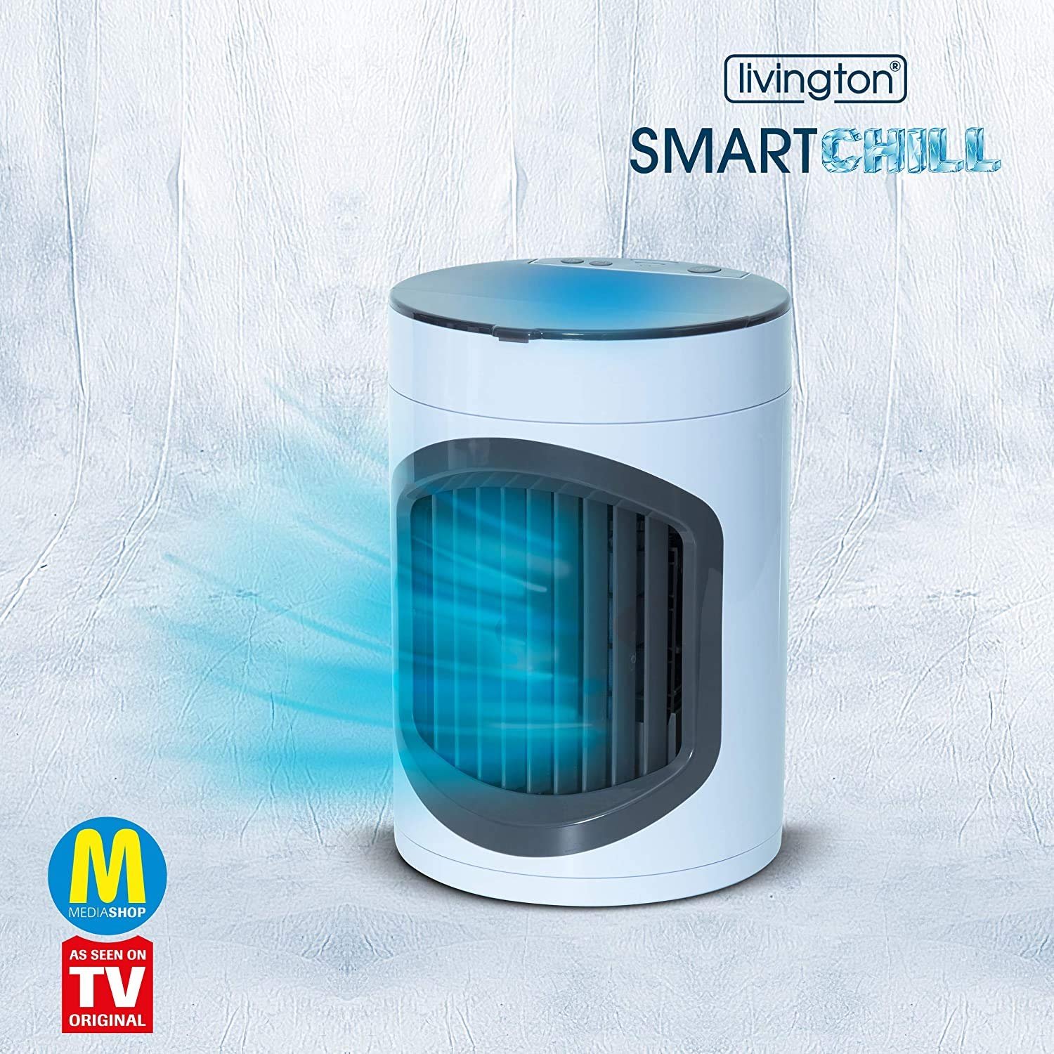 Компактний охолоджувач повітря Livington SmartChill з функцією зволоження, фото №2