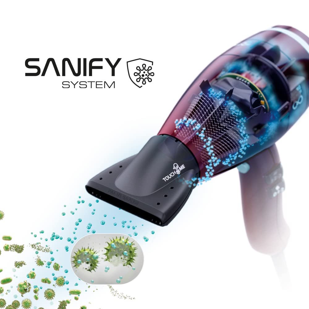 Фен Professional Valera Swiss Nano4ever Компактный Легкий Тихий Цифровой мотор Регулируемая температура Ионная функция 2200 Вт Swiss Made, фото №3