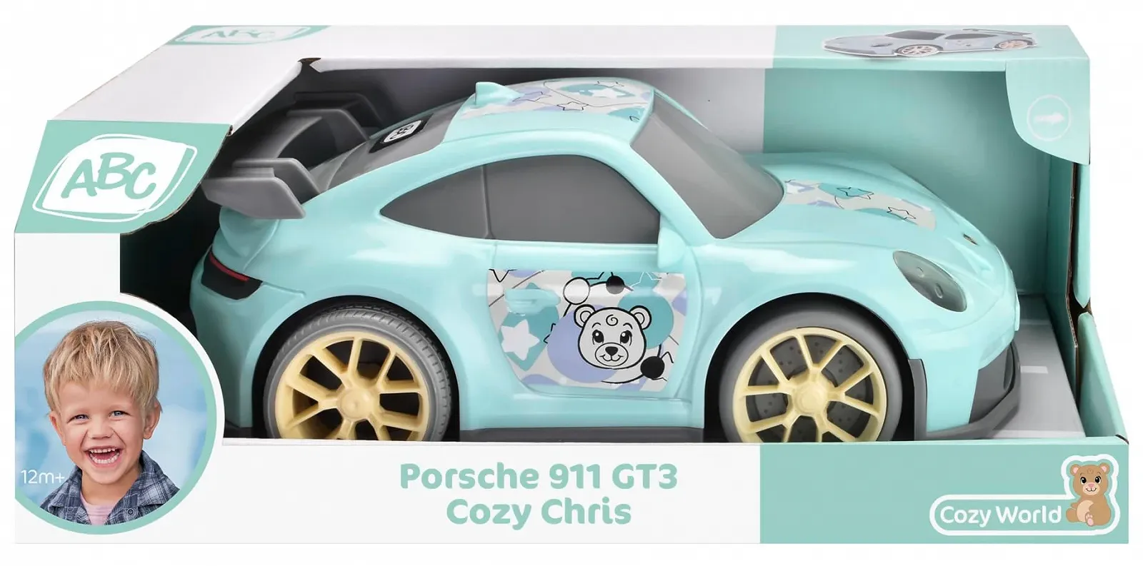 Іграшка Dickie Toys ABC Porsche 911 GT3 Cozy Chris Car 27 см, фото №5
