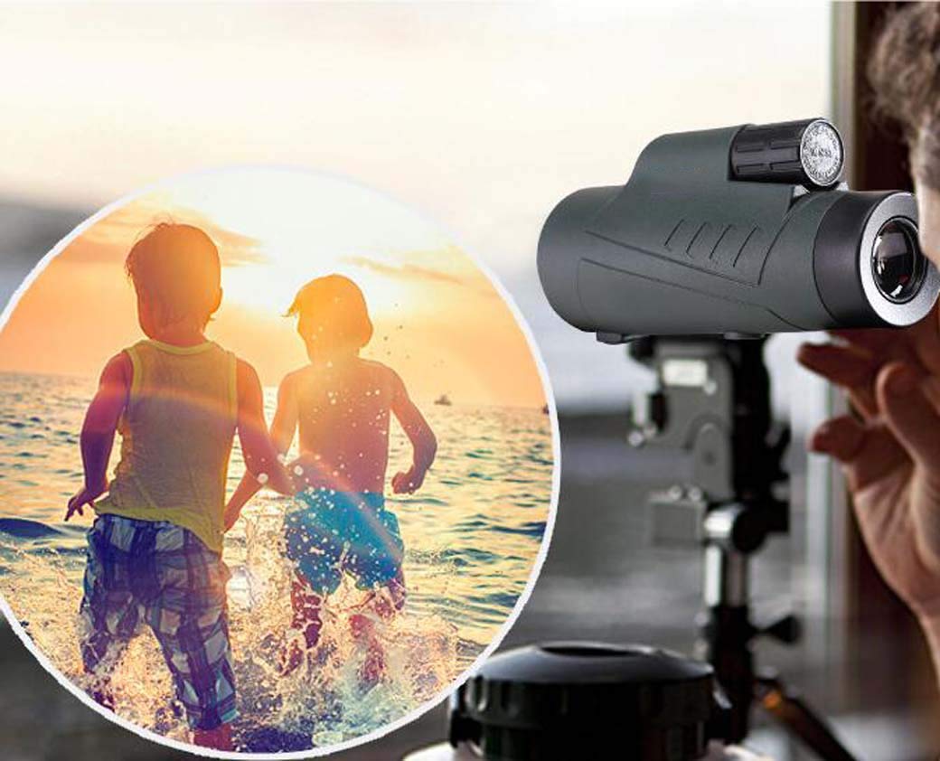 Монокуляр Sniper Series Black 10X50 HD Wide Angle Large Eyepiece Nitrogen Filled, фото №3