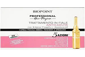 Засіб Biopoint Professional Hair Program в ампулах проти випадіння волосся, 10 ампул по 7 мл - Фото 1