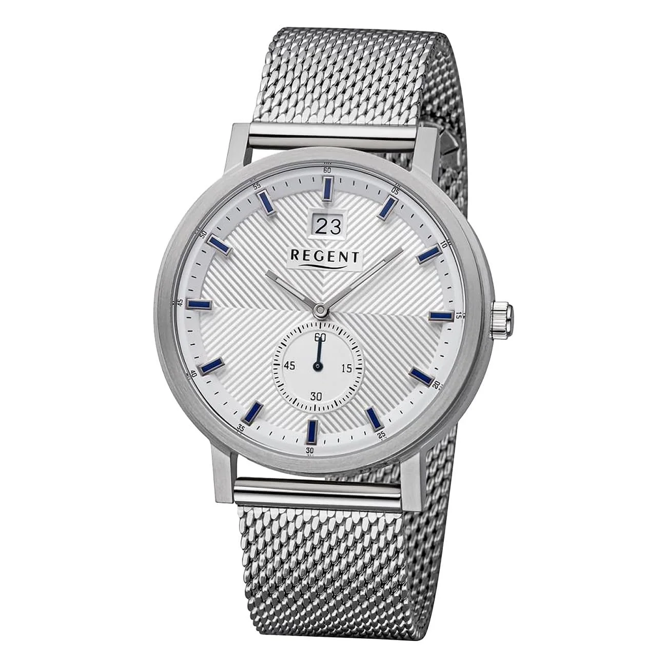 Годинник REGENT Чоловічий Сталь Аналоговий Кварцовий Міланський Ремінець BA-533, фото №1