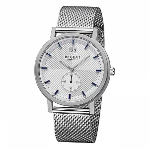 Годинник REGENT Чоловічий Сталь Аналоговий Кварцовий Міланський Ремінець BA-533 - Фото 1