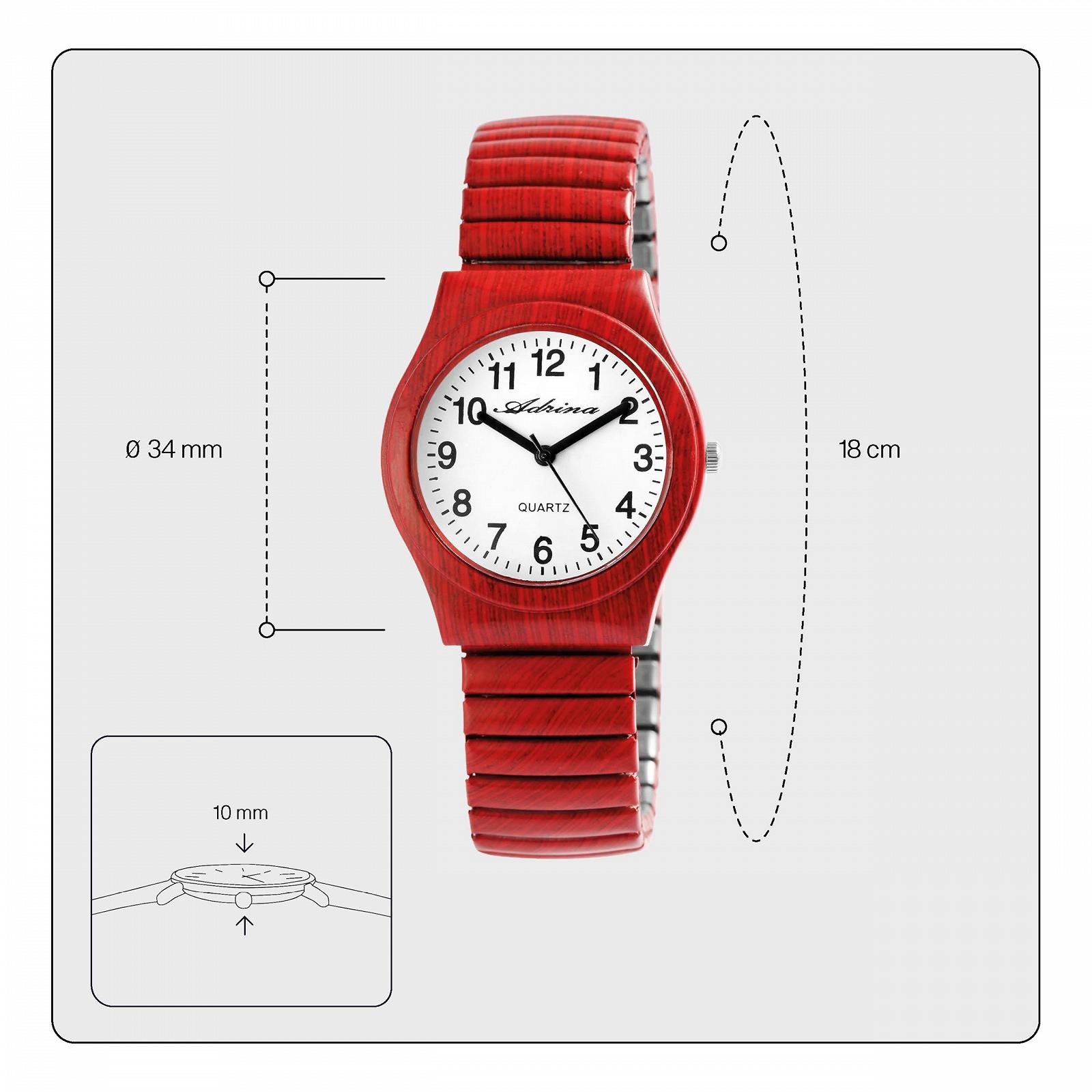 Жіночий годинник Adrina 1700045 Метал, кварц, аналоговий, фото №4