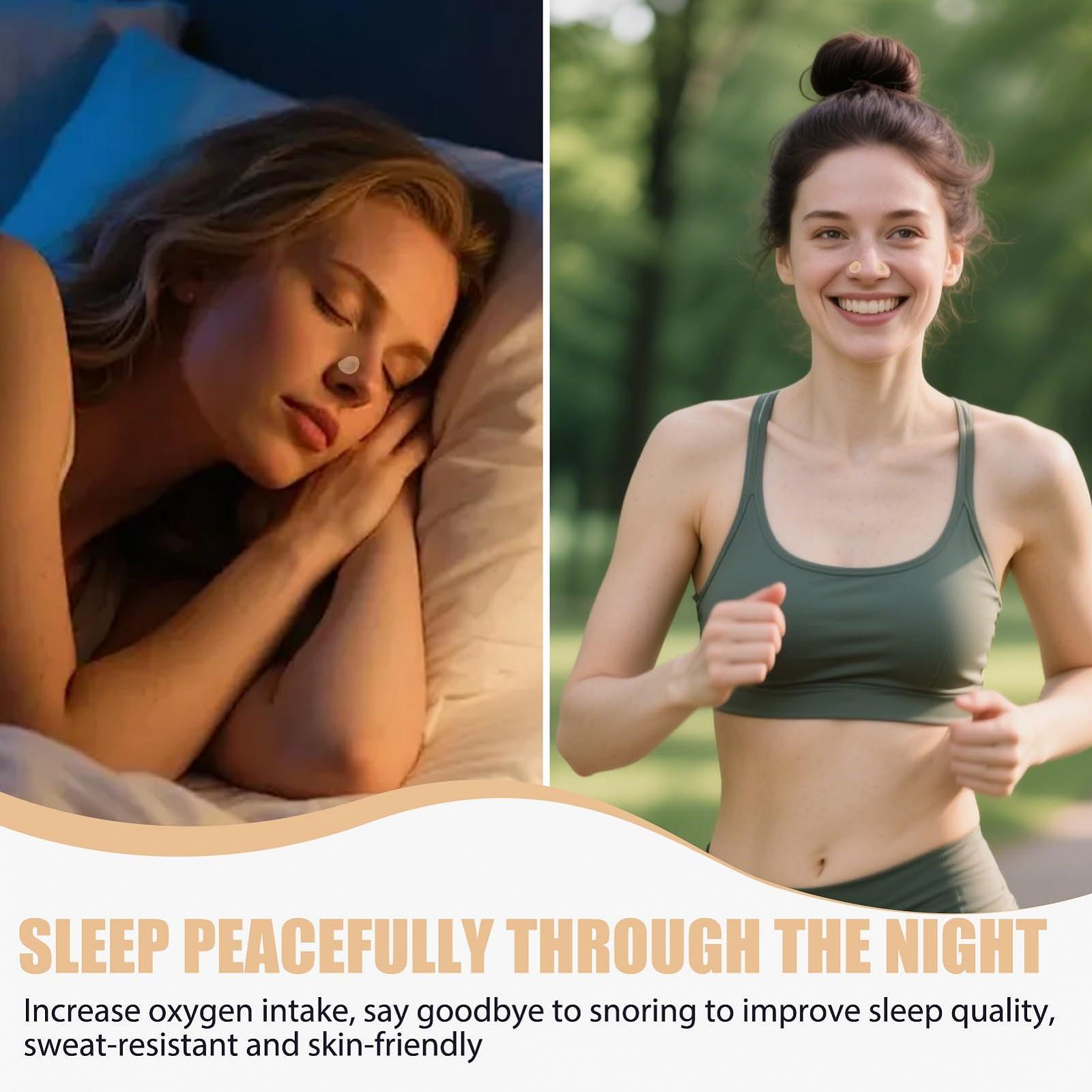 Магнітні пластирі для носа 60-Day, пачка 120 штук, дихаючі, фото №6