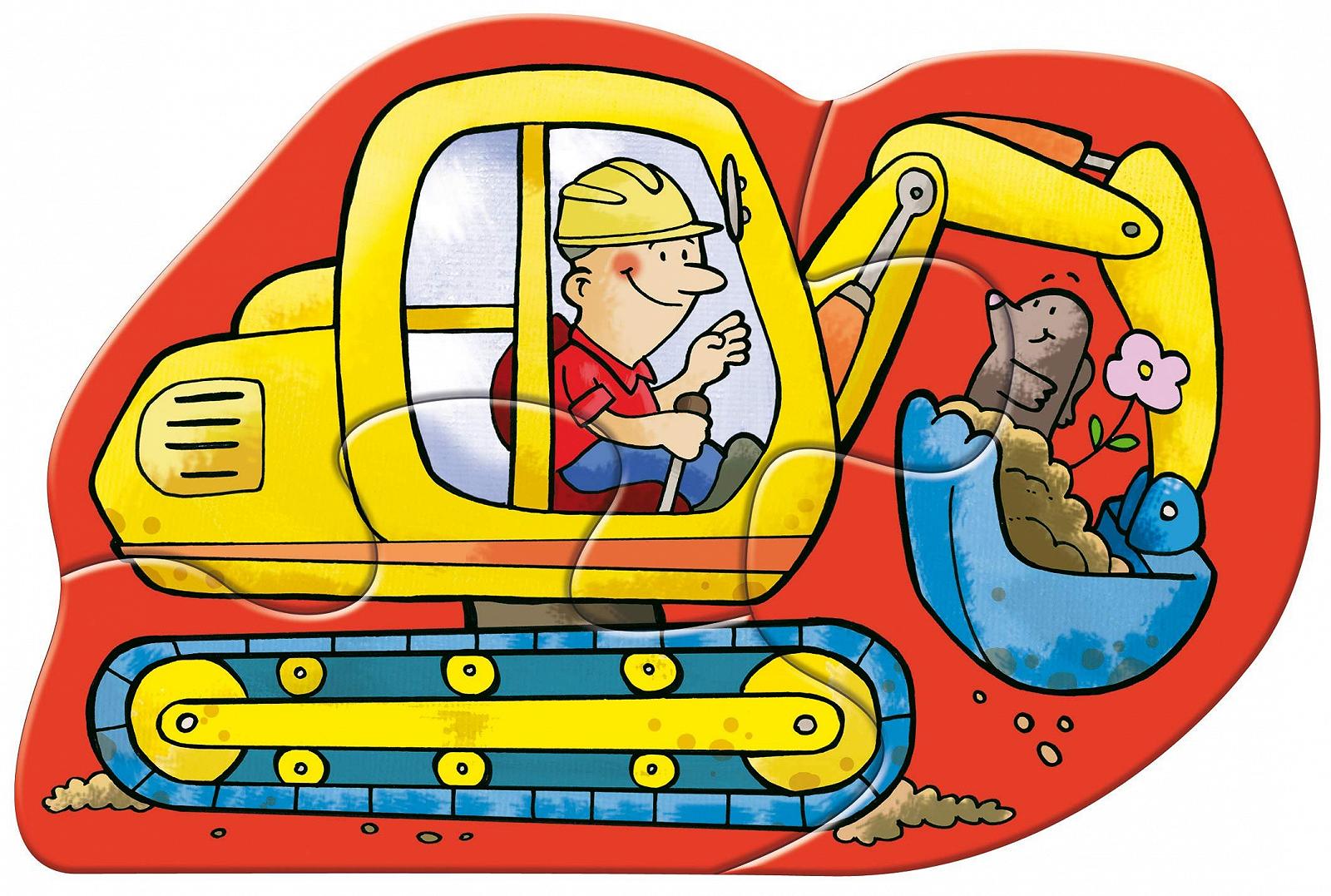 Пазл Habermaass GmbH 6 первых пазлов Строительная площадка, фото №6 Пазл Habermaass GmbH 6 первых пазлов Строительная площадка, фото №6