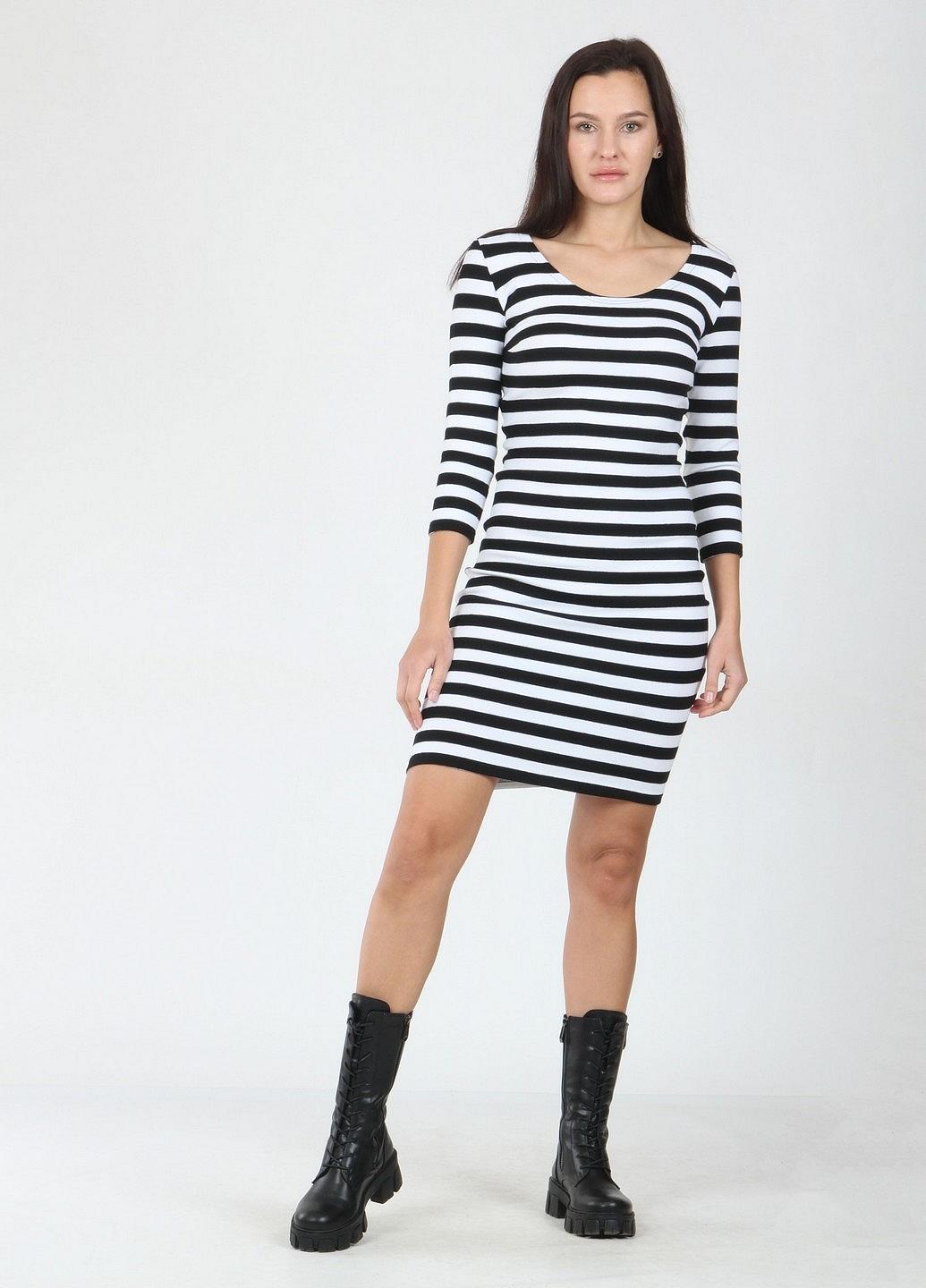 Платье Enna Levoni M Комбинированный (ND-27380-Mix), фото №3