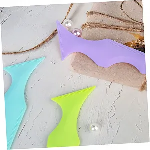 Трафарети для підводки FRCOLOR 10 шт силіконові для макіяжу synthetic.ua - Фото 1