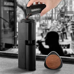 Электрическая кофемолка автоматическая высокоскоростная для дома, 100-240V, EU Plug synthetic.ua - Фото 1