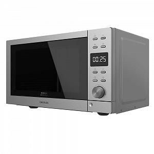 Цифровая микроволновая печь Cecotec GrandHeat 2010 Flatbed Steel 20 л 700 Вт гриль 900 Вт без поворотного стола Стальная - Фото 1