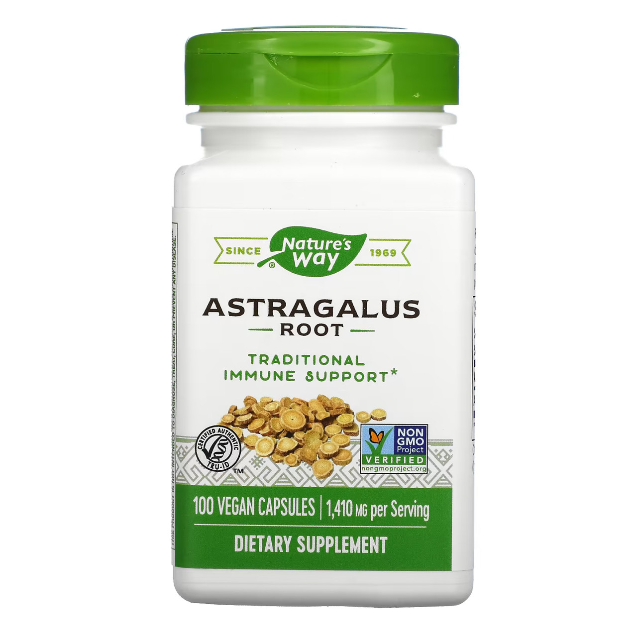 Astragalus Root 100 vcaps, фото №1