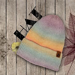 Вязаная шапка A2Z 4 Kids Tie Dye Slouch для девочек, зимняя synthetic.ua - Фото 1