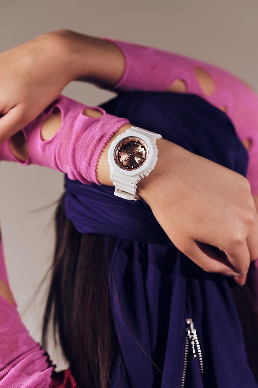 Годинник Casio GMA-S2100MD-4AER, розовый, Спортивный и минималистичный, фото №7