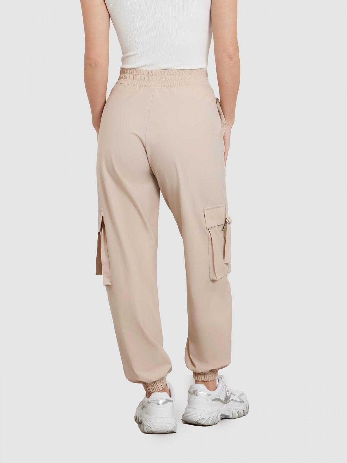 Жіночі штани GUESS Underwear Light Beige - S, фото №3