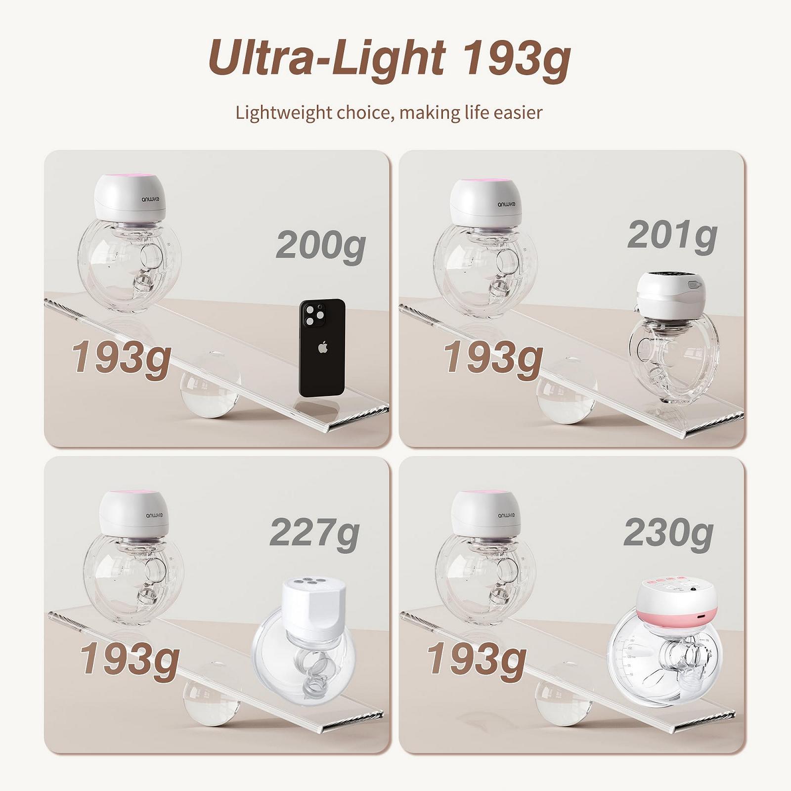 Молокоотсос электрический ANWIKE 193 г, 3 режима, 9 уровней, LED дисплей, низкий уровень шума, накладки 21/24 мм, фото №2 Молокоотсос электрический ANWIKE 193 г, 3 режима, 9 уровней, LED дисплей, низкий уровень шума, накладки 21/24 мм, фото №2