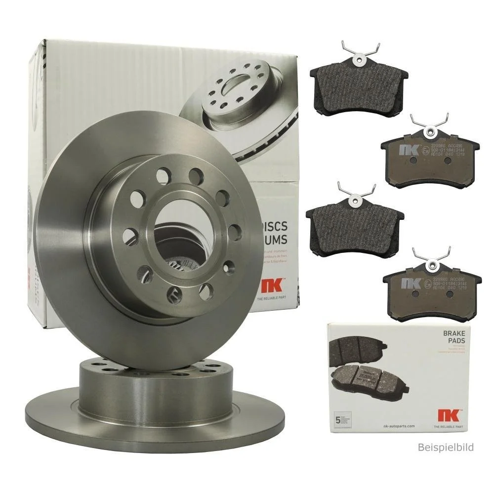 Гальмівний диск NK 3125109 для FORD, FORD USA, задня вісь, фото №1