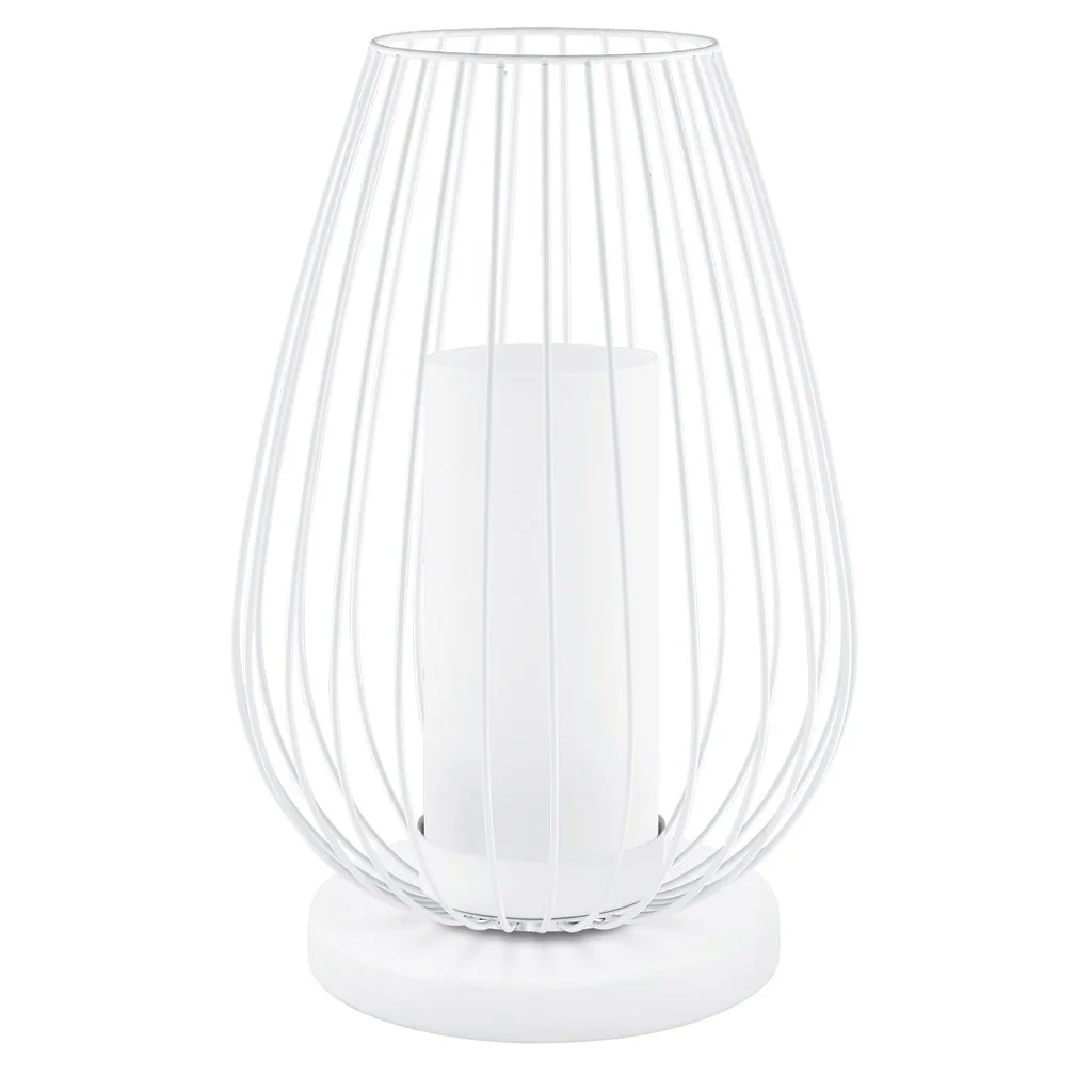 Настільна лампа Eglo Срібляста, фото №1