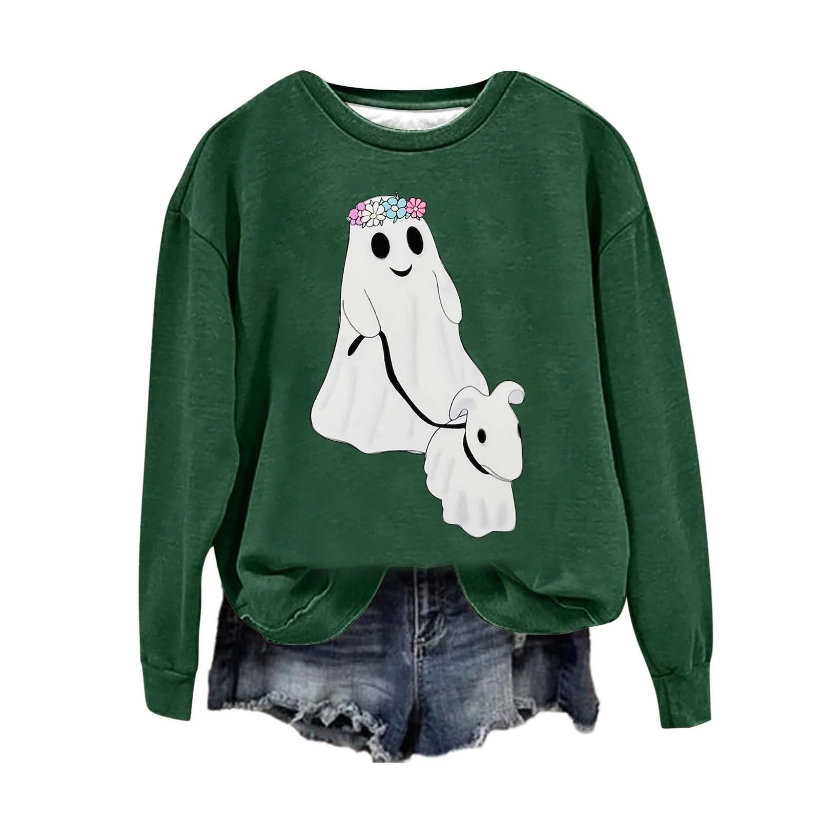 Хелловін Світшот Спортивний Гарбуз Принт, фото №1 Хелловін Світшот Спортивний Гарбуз Принт, фото №1