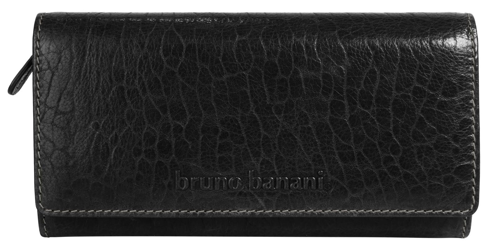 Кошелек bruno banani 022124 Женский Кожаный с RFID защитой, Черный, стандартный размер, Повседневный, фото №1