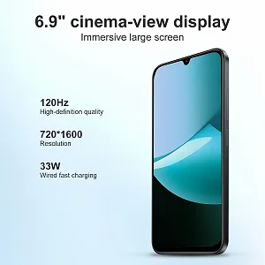 Смартфон XIAOMI Redmi 15C 4 GB / 128 GB 6.9 дюйма 120 Hz 50 MP Dual Camera 6000 мАч Мятный зеленый (с чехлом, без адаптера питания) synthetic.ua - Фото 1