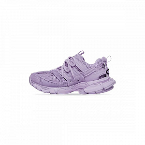 Кроссовки Balenciaga Track Full Mesh 38 Светло-фиолетовый и черный synthetic.ua - Фото 1