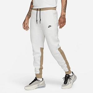 Штаны Nike Tech Fleece Jogger White L - Фото 1