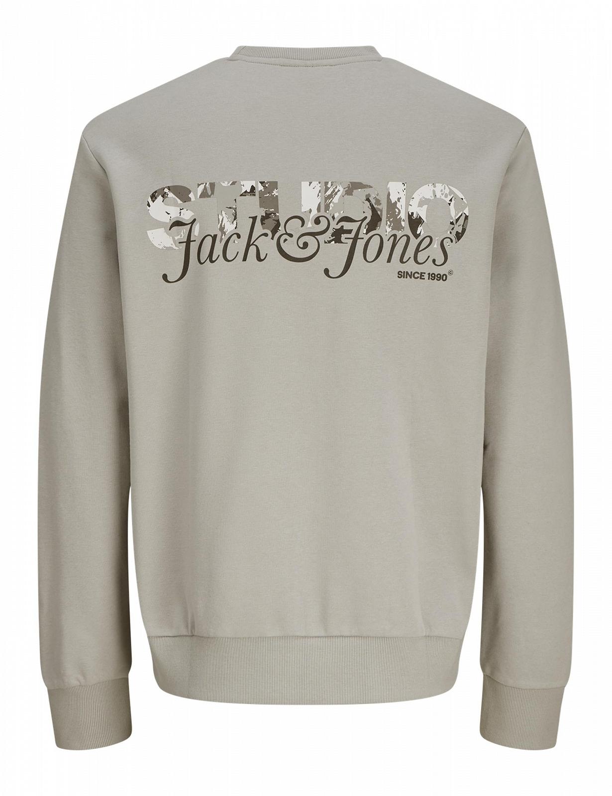 Толстовка JACK & JONES Jjyuki Back Sweat Crew Neck Jnr, фото №2