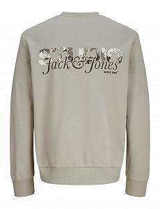 Толстовка JACK & JONES Jjyuki Back Sweat Crew Neck Jnr synthetic.ua - Фото 1