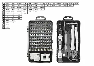 Набір викруток TRACER Precision 115 in 1 Mini synthetic.ua - Фото 1