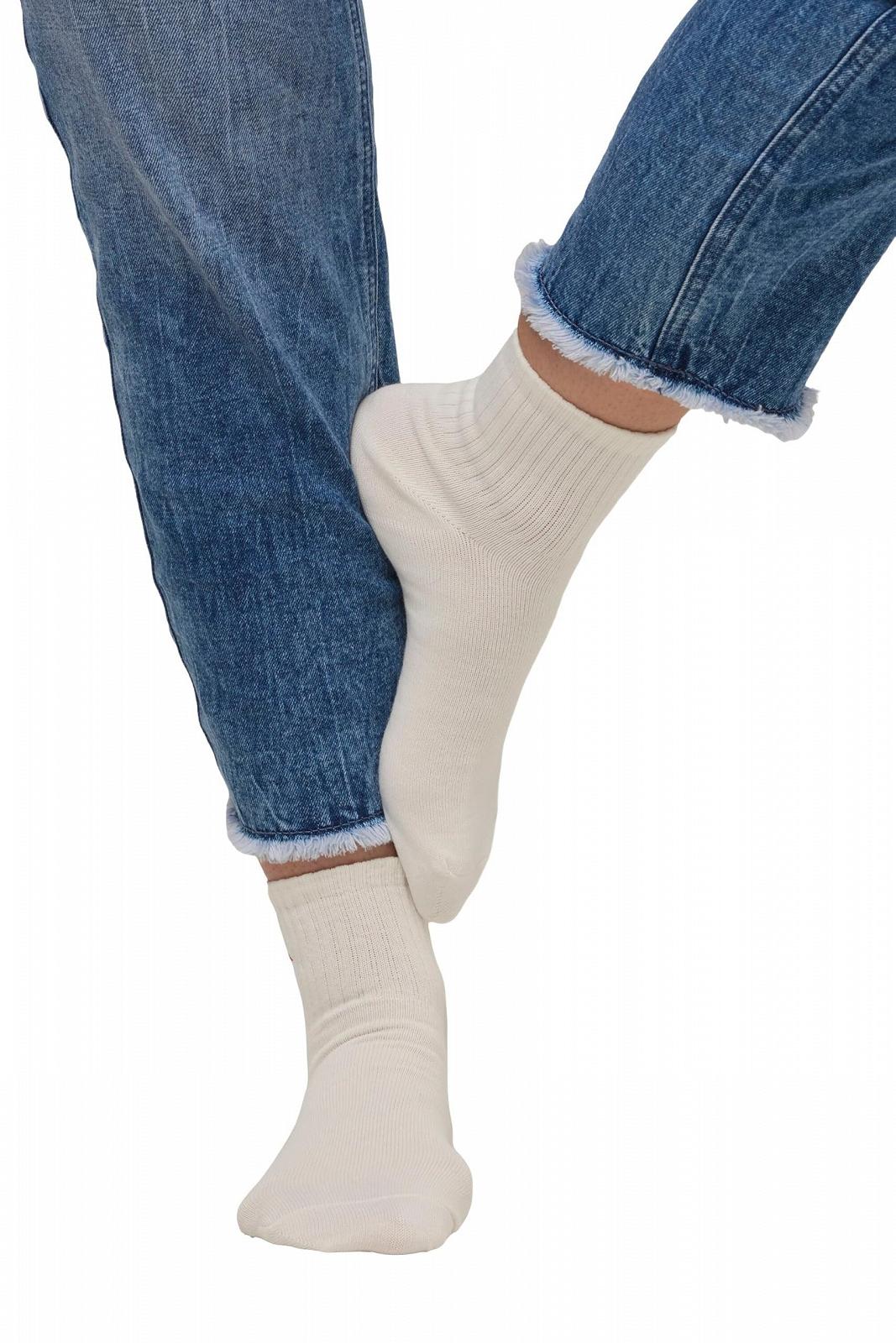 Женские носки Ulla Popken Большой размер Короткий вал Носки Радужная вышивка 818533, фото №1