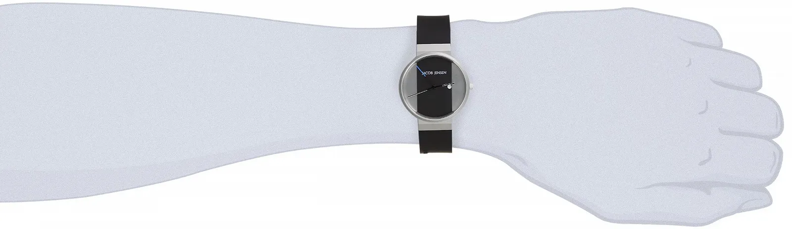 Часы Jacob Jensen мужские New Series 712, разноцветные, ремешок, фото №3 Часы Jacob Jensen мужские New Series 712, разноцветные, ремешок, фото №3