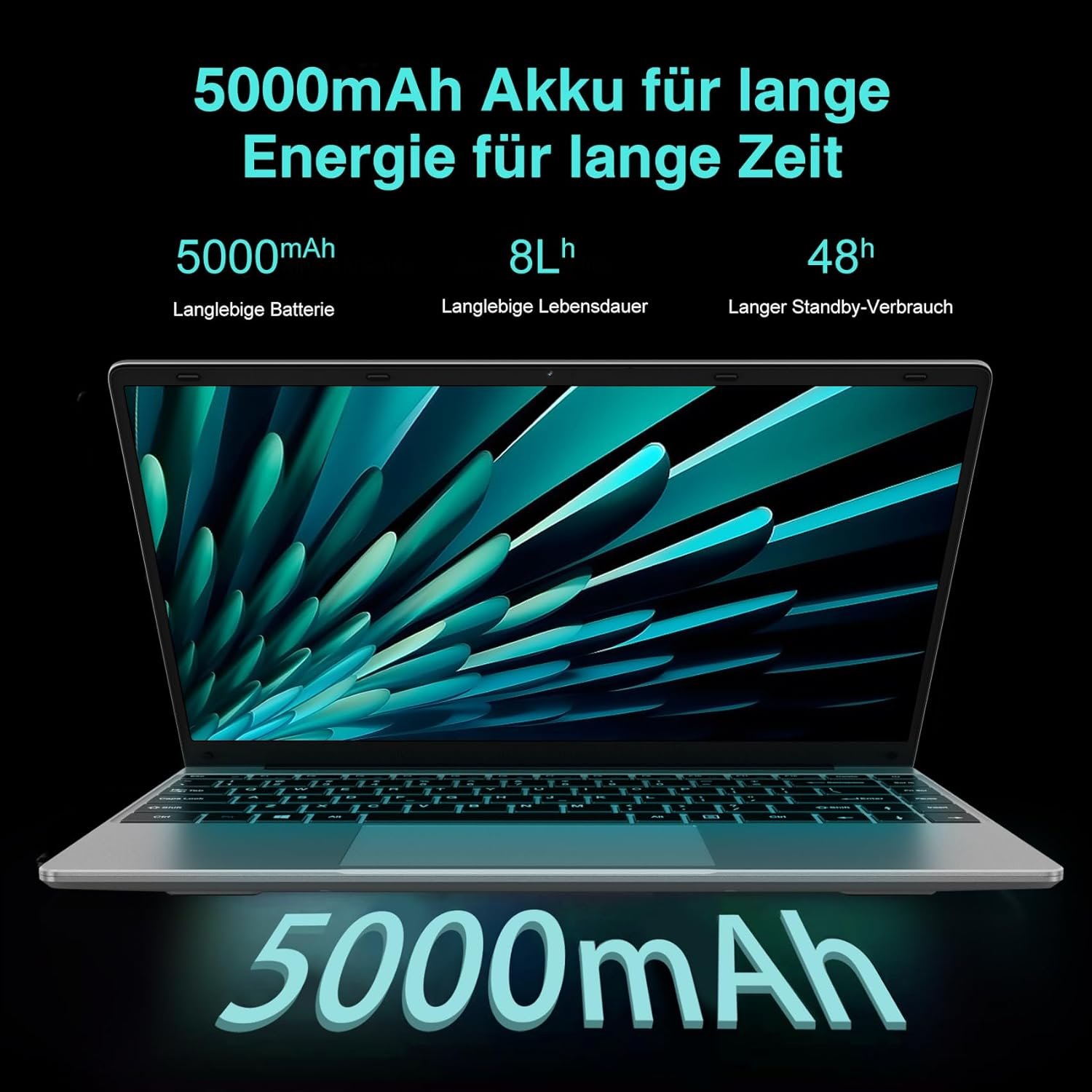 Ноутбук 14" Aocwei A2 Intel Celeron N4020C RAM 6GB eMMC 64GB Windows 11 (UKR), фото №3