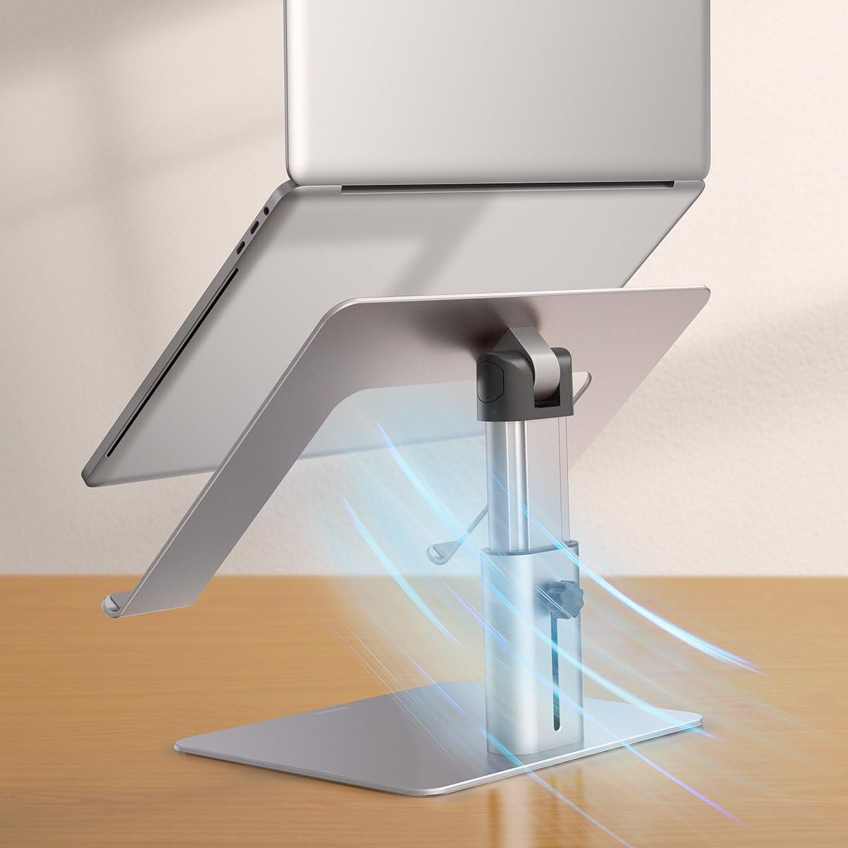 Подставка для ноутбука Baseus Metal Adjustable Silver, фото №6