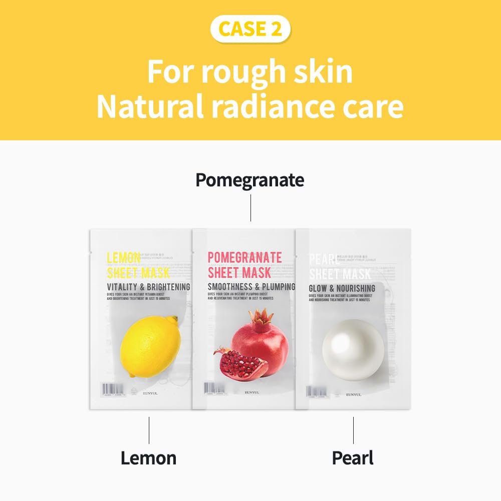 Маска для лица Eunyul Purity Leaf Pack 8 Types 22 мл x 8 шт, фото №5